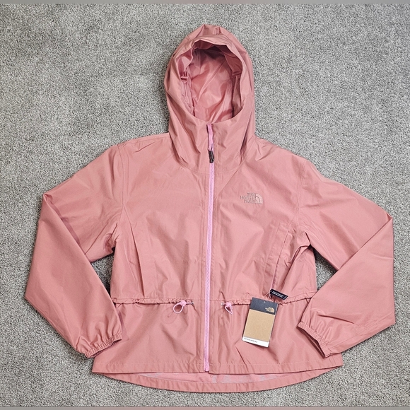 🔥 NWT- North Face Women’s Daybreaker Rain Jacket Light Mahogany Size Large NWT - Picture 2 of 3